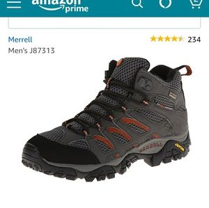 Merrell hiking boots